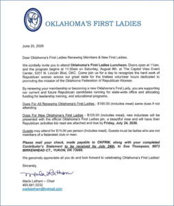 OK FIRST LADIES 2026